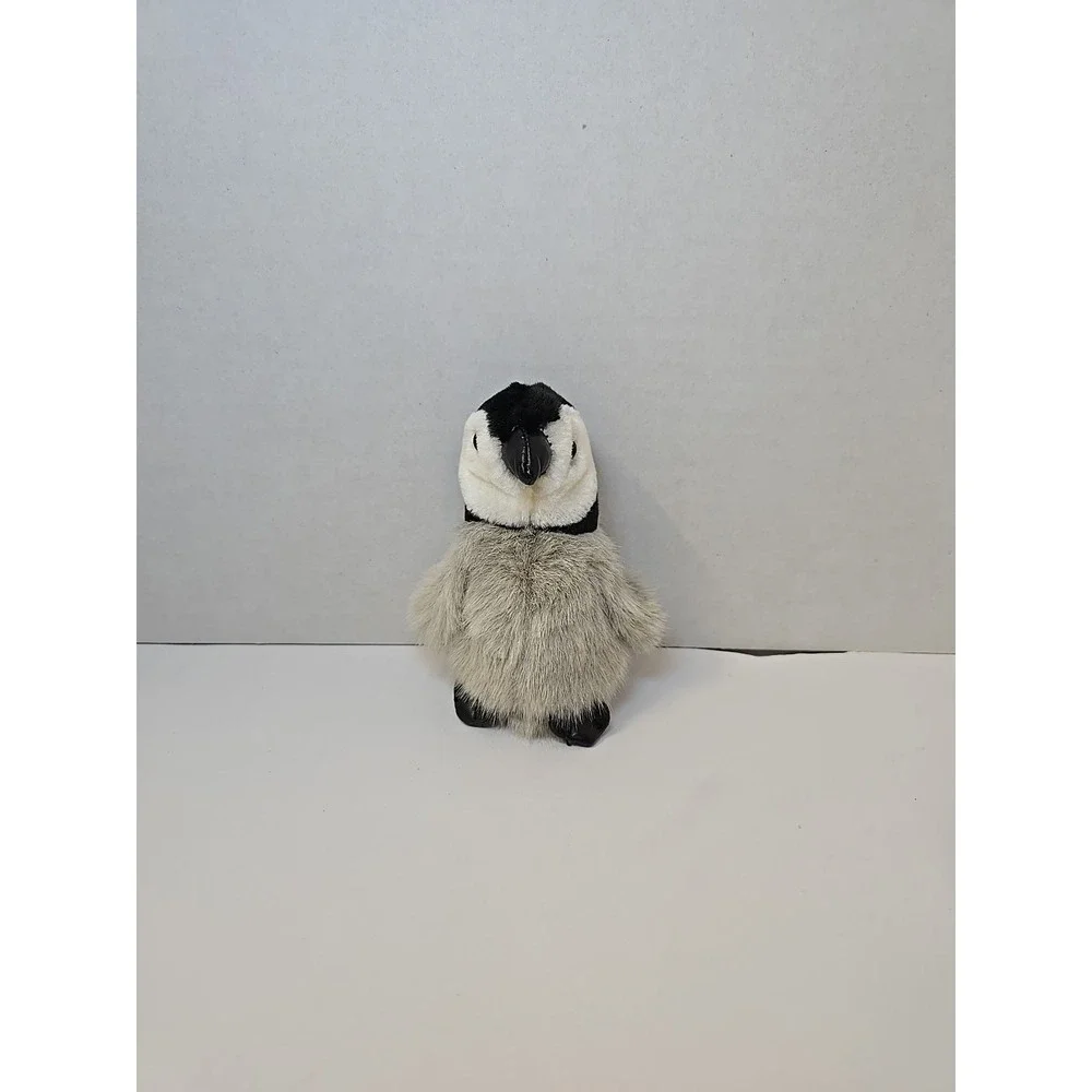 Folkmanis Emperor Penguin Mini Finger Puppet Plush 4 Inch Stuffed Animal Toy